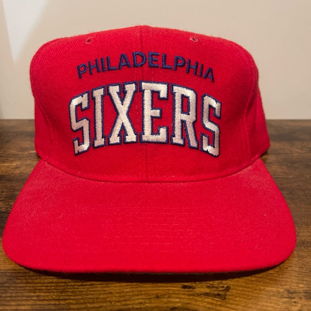 Vintage 90’s Philadelphia 76ers Sixers Starter ARCH Snapback Hat Fresh Prince